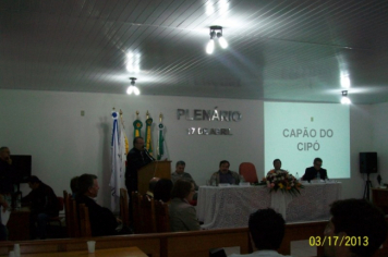 Foto - Sessão Solene em Comemoração aos 13 Anos do Município de Capão do Cipó