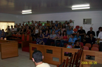 Foto - Sessão Solene em Homenagem aos Ex-Vereadores e à Imprensa