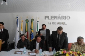 Foto - Sessão Solene de Posse da Legislatura 2013/2016