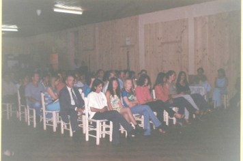 Foto - Sessão de Promulgação da Lei Orgânica Municipal, no Clube Aliança - Antiga Sede da Câmara de Vereadores