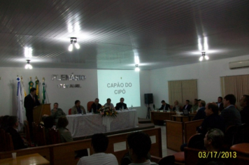 Foto - Sessão Solene em Comemoração aos 13 Anos do Município de Capão do Cipó