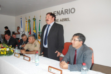 Foto - Sessão Solene de Posse da Legislatura 2013/2016