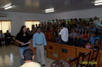 Foto - Sessão Solene em Homenagem aos Ex-Vereadores e à Imprensa