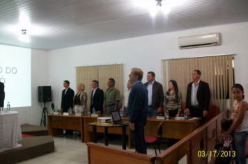 Foto - Sessão Solene em Comemoração aos 13 Anos do Município de Capão do Cipó