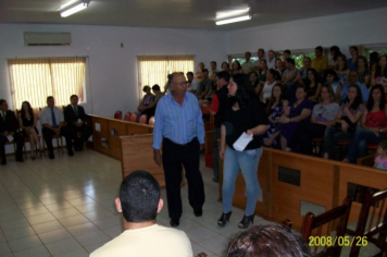 Foto - Sessão Solene em Homenagem aos Ex-Vereadores e à Imprensa