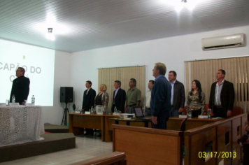 Foto - Sessão Solene em Comemoração aos 13 Anos do Município de Capão do Cipó
