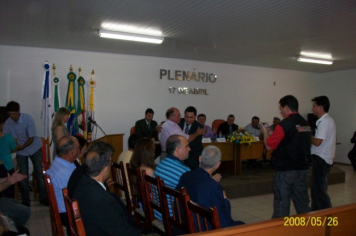 Foto - Sessão Solene em Homenagem aos Ex-Vereadores e à Imprensa