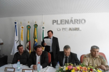 Foto - Sessão Solene de Posse da Legislatura 2013/2016