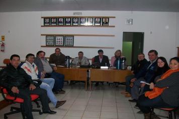 Reunião entre Executivo e Legislativo sobre as diretrizes do município