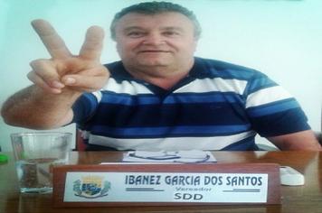 Vereador Ibanez Garcia dos Santos anuncia ida para o SOLIDARIEDADE