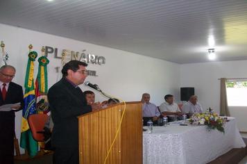 SESSÃO SOLENE DE ENTREGA DE DIPLOMA DE CIDADÃ E CIDADÃO BENEMÉRITOS DE CAPÃO DO CIPÓ, DIPLOMA DE MENÇÃO HONROSA E DESCERRAMENTO DA PLACA DO PRESIDENTE, ANO DE 2014