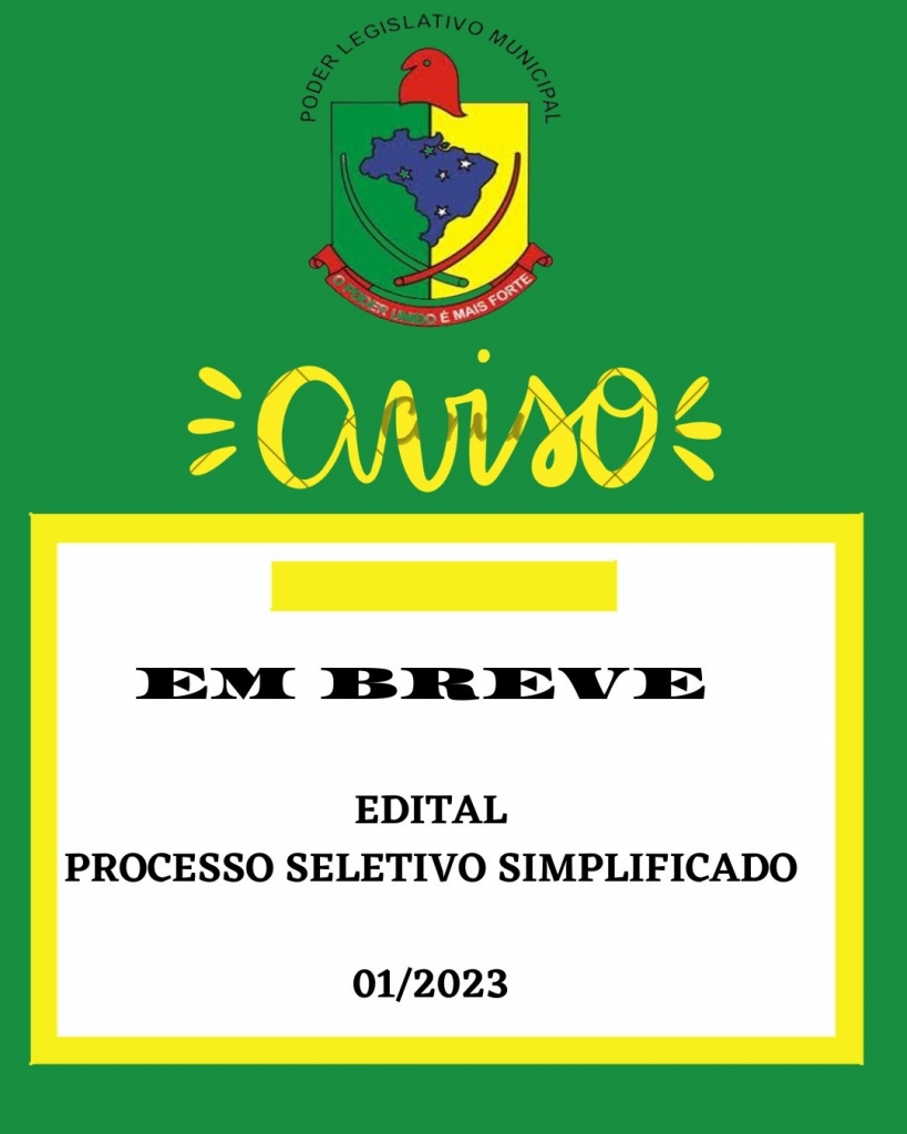 PROCESSO SELETIVO SIMPLIFICADO 01/2023